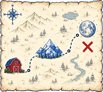 Hand-drawn Map